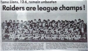 Read more about the article The 1977 Varsity Football Team